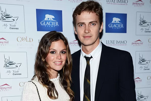 Hayden e Rachel quando estavam juntos