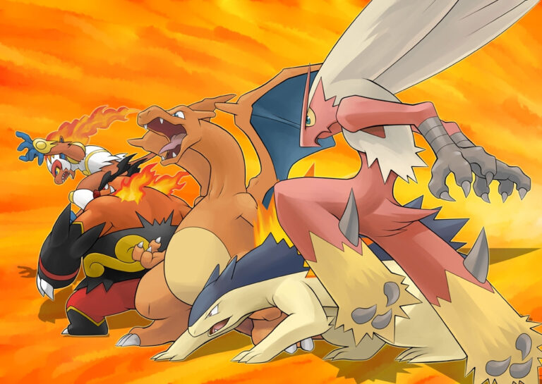 Os 10 Pokémon Mais Fortes: Tipo Fogo