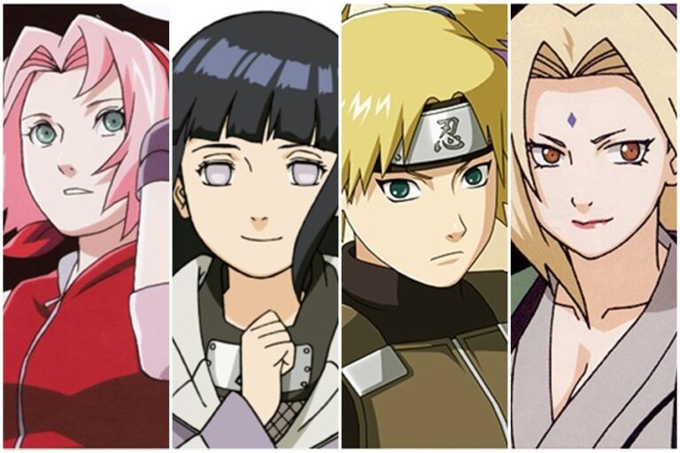 As 10 Mulheres Ninjas Mais Poderosas de Naruto