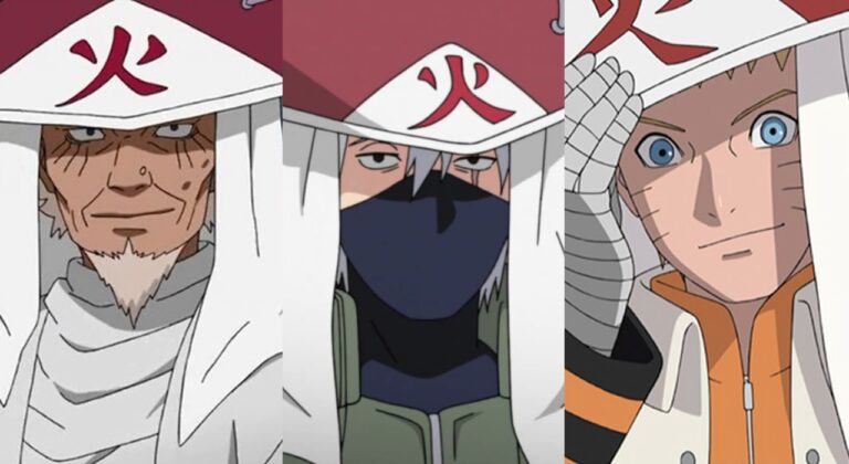 Naruto: Todos Os Hokagens de Konoha