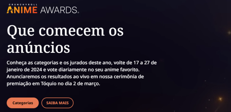 Vem Aí, Crunchyroll Anime Awards 2024!