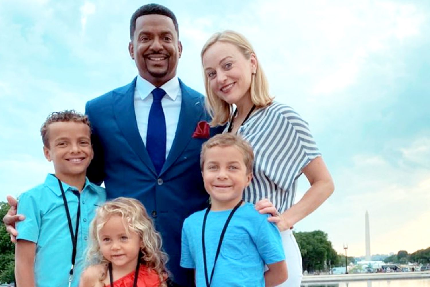 Alfonso e sua família