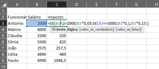 Exemplo de aplicação do texto acima