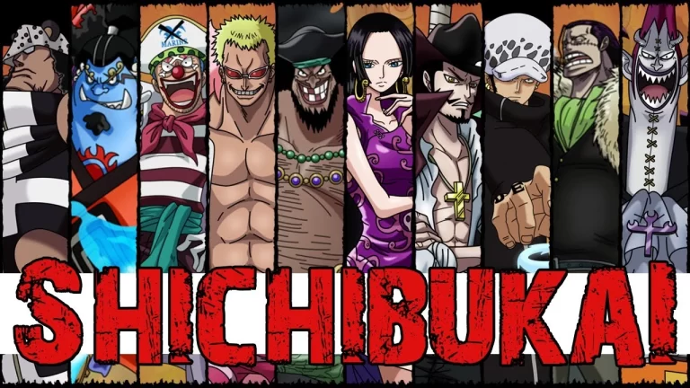 Todos os Shichibukais de One Piece
