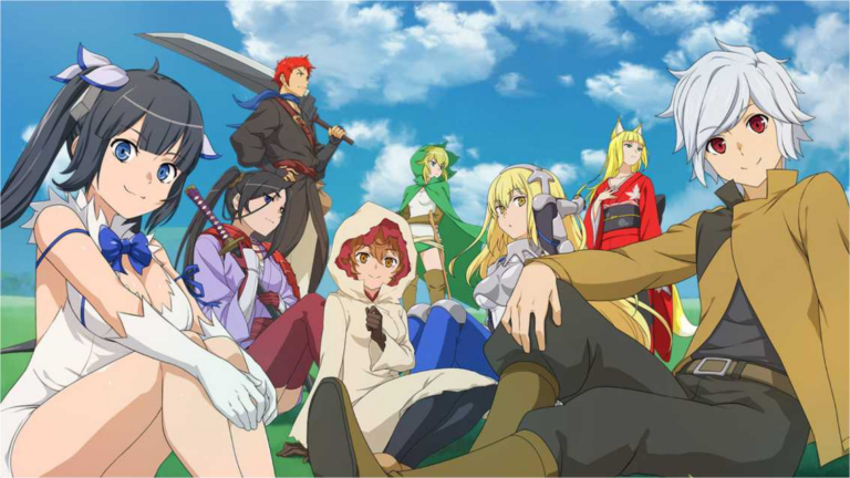 DanMachi: Todos os membros da família Hestia