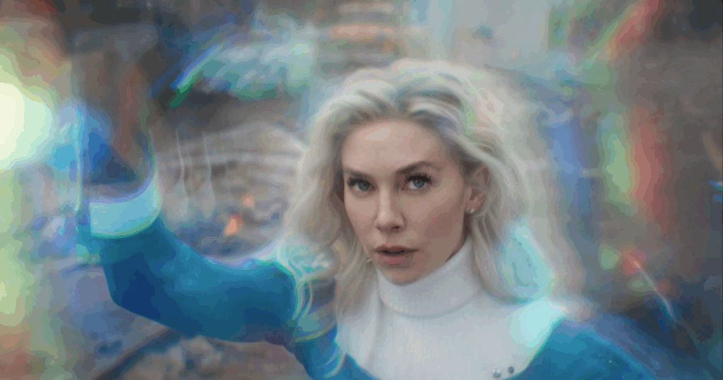 Vanessa Kirby atualmente como Mulher Invisível do MCU