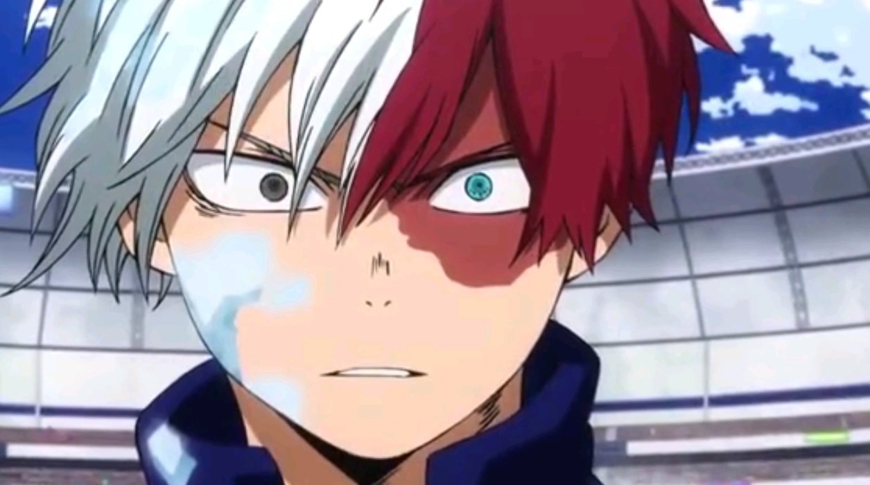 Personagens de Anime com Cabelo de Duas Cores