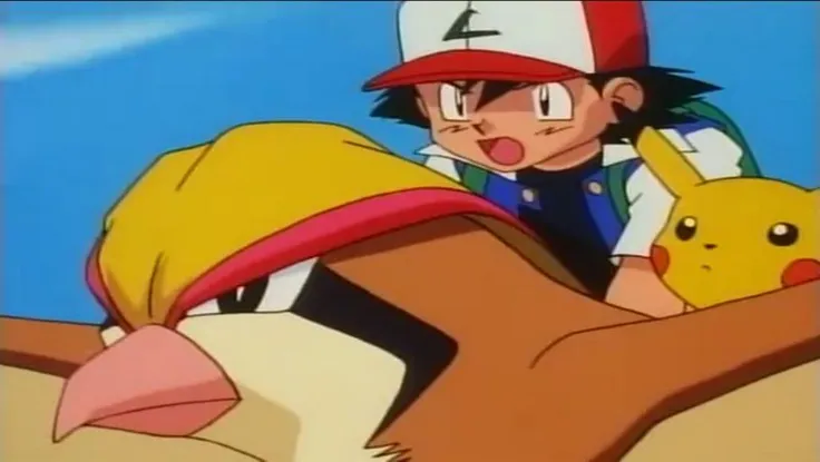 Pokémons de Transporte - pidgeot do ash