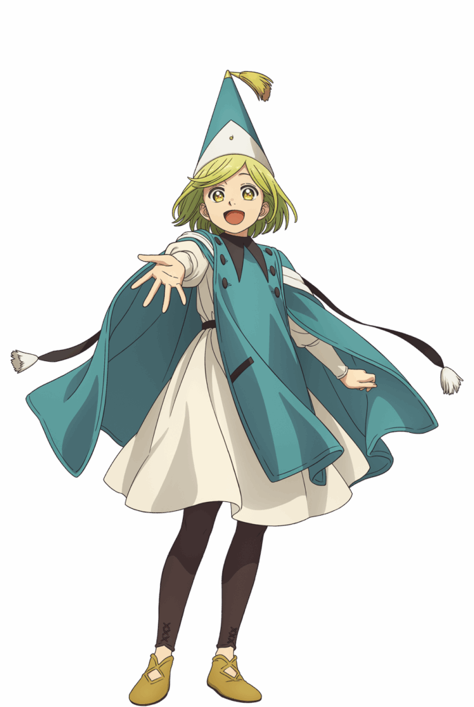 Personagens de Witch Hat Atelier Coco