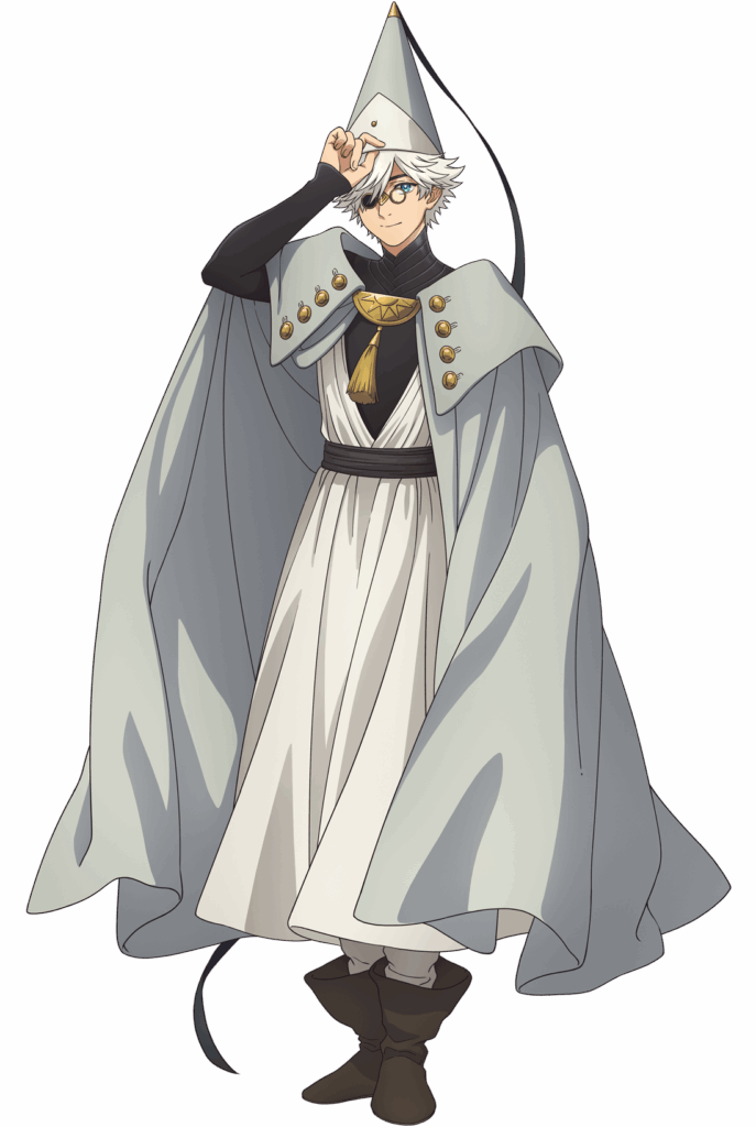 Personagens de Witch Hat Atelier Qifrey