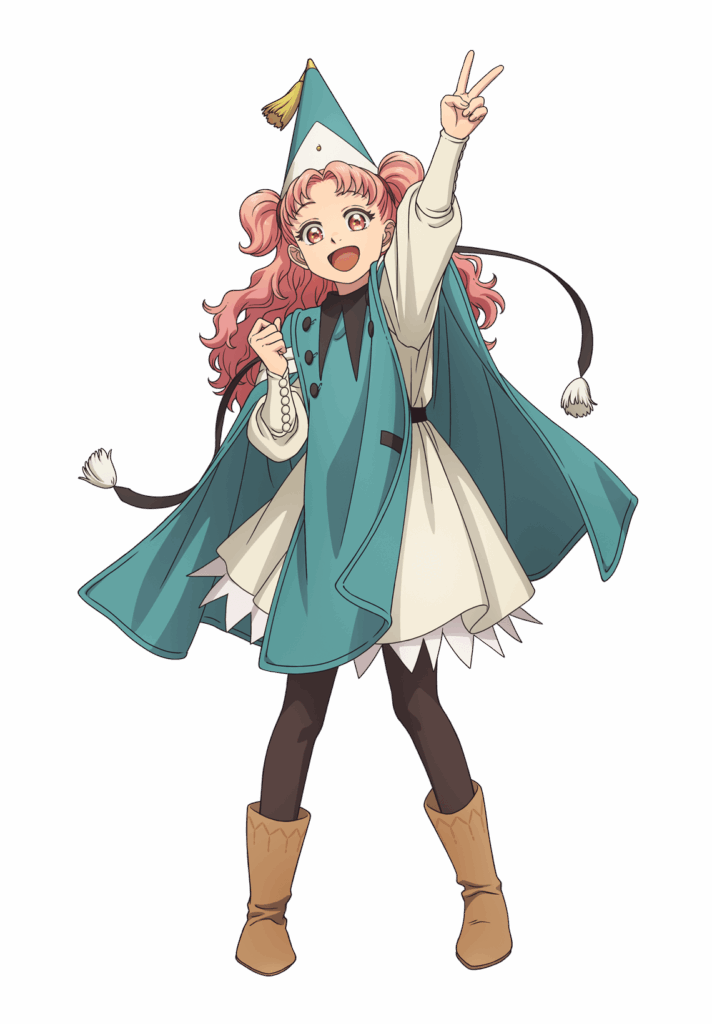 Personagens de Witch Hat Atelier Tetia
