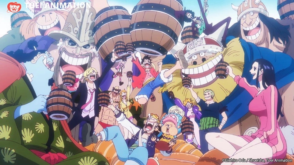 Mais Assistidos na Crunchyroll - One Piece